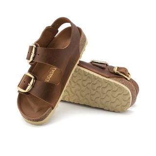 MILANO BIG BUCKLE OILED LEATHER